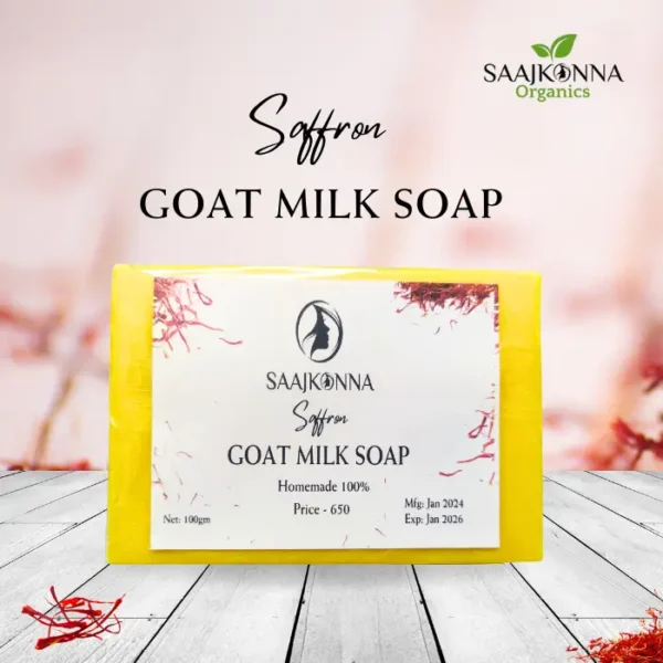 Saffron Goat Milk Soap